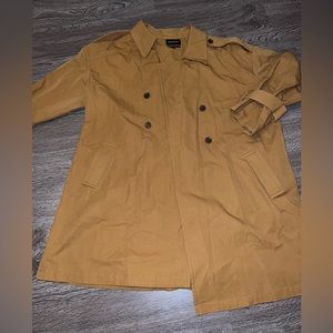 Something navy trench